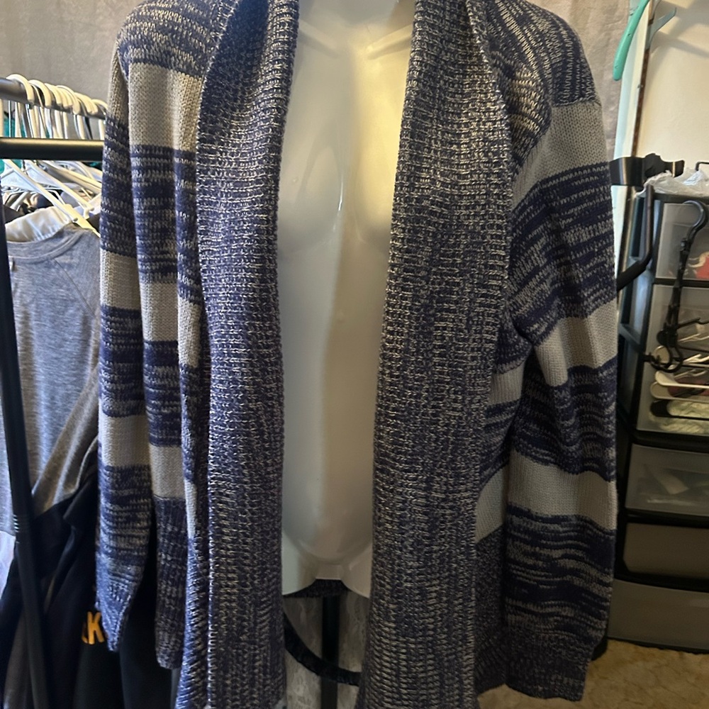 In Due Time Maternity Asymmetrical cardigan